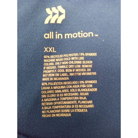 Bundle of All In Motion & Apt. 9 Blue Gray Active Tees Size XXL - Picture 7 of 13